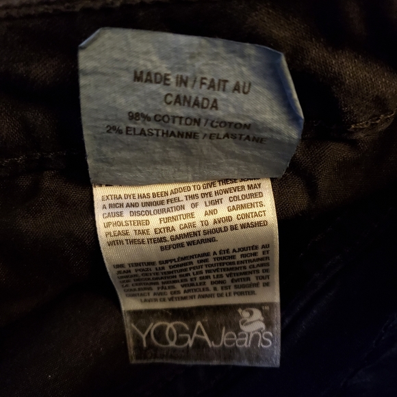 Second Yoga Jeans womens size 16  blue high rise straight leg - Picture 7 of 7